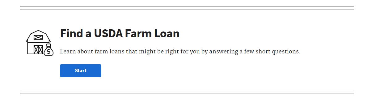 Farm Loan Discovery Tool