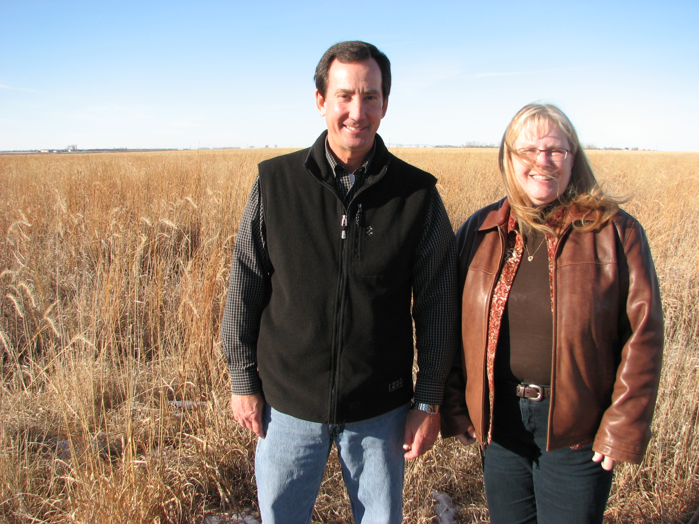 The Rainwater Basin Joint Venture worked with landowners Don and Shanda Cox on a large wetland restoration project just north of Hastings, Nebraska. Photo taken in 2011 by Joanna Pope, NRCS.