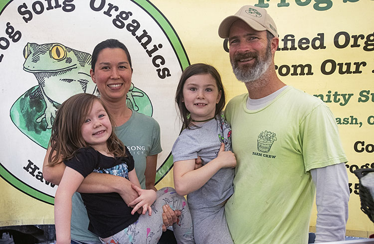 John and Amy are first-generation farmers. USDA Photo