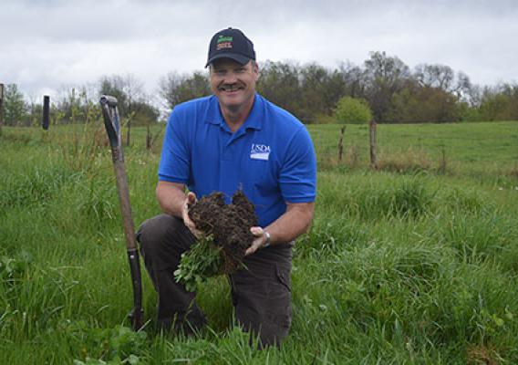 Michael Henderson, the State Agronomist for the USDA Natural Resources Conservation Service (NRCS) in Des Moines, Iowa, answers a few questions about an online conservation planning resource called the electronic Field Office Technical Guide.