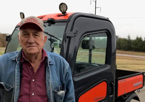 Dick and Jean Hoffman started Hoffman Pecan Farm in 1962 with a few pecan trees and 80 acres. Photo by Kelsey Chambers, FSA. 
